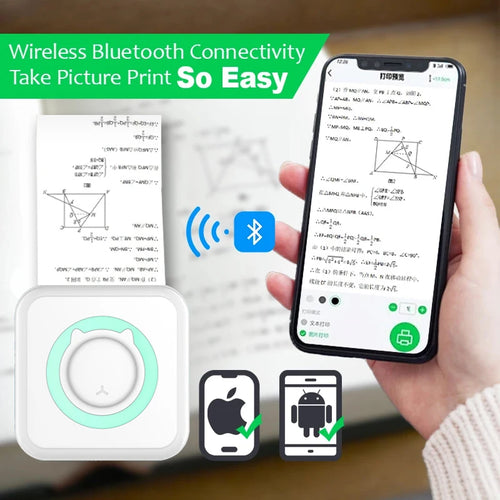 Pixby Mini – Przenośna drukarka termiczna Bluetooth (zdjęcia, etykiety, notatki)