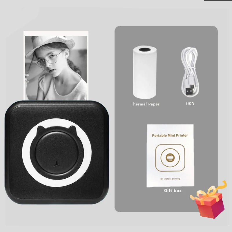 Pixby Mini – Przenośna drukarka termiczna Bluetooth (zdjęcia, etykiety, notatki)
