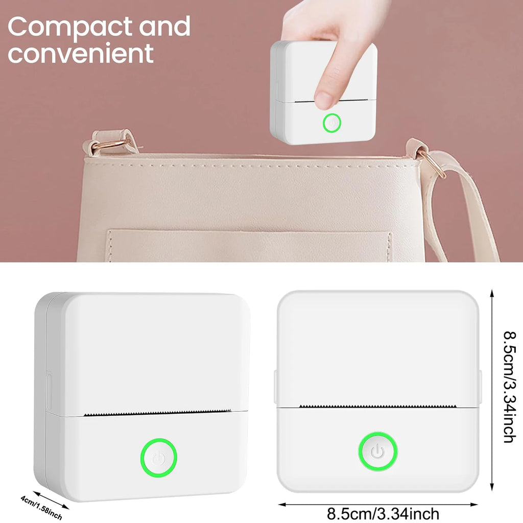 Pixby Mini – Przenośna drukarka termiczna Bluetooth (zdjęcia, etykiety, notatki)