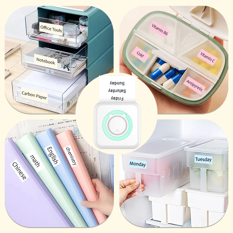 Pixby Mini – Przenośna drukarka termiczna Bluetooth (zdjęcia, etykiety, notatki)