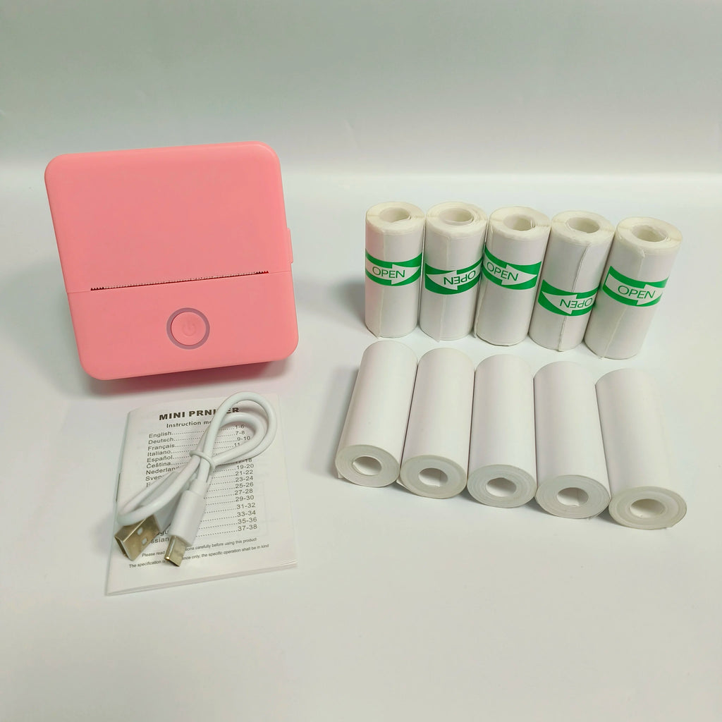 Pixby Mini – Przenośna drukarka termiczna Bluetooth (zdjęcia, etykiety, notatki)